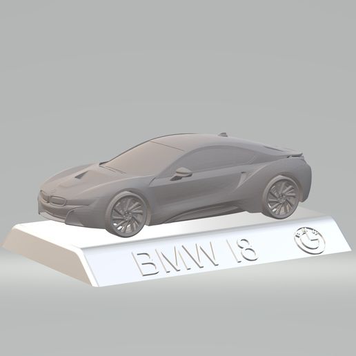 BMW i8  3D CAR MODEL HIGH QUALITY 3D PRINTING STL FILE