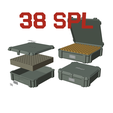 COL_18_38spl_100a.png AMMO BOX 38 SPECIAL AMMUNITION STORAGE 38 S&W Special CRATE ORGANIZER