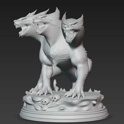 20.jpeg Savage Cerberus - статуэтка трехголового адского пса