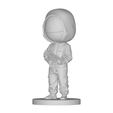 model-20.png Masked Guard (Triangle) – Squid Game Chibi Soldier Figure (Fan Art)