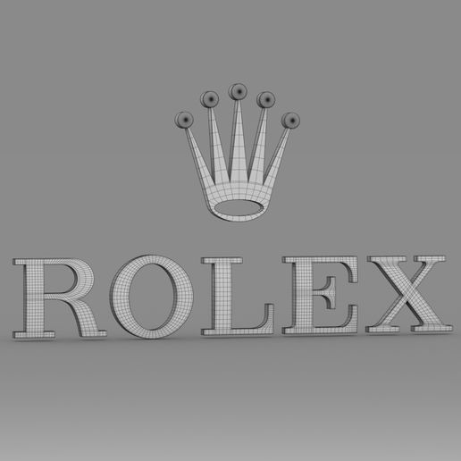 rolex logo png white