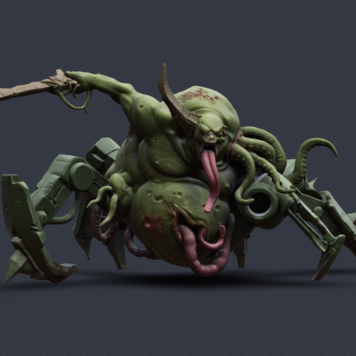 🎲 motor del demonio descompuesto・Archivo STL Gratis para Impresión 3D・Cults