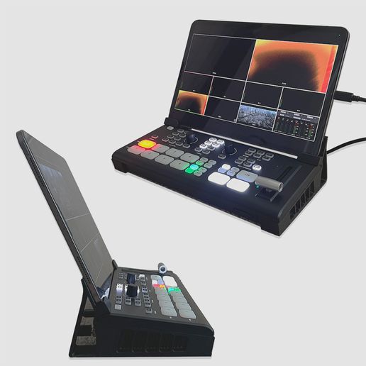 🧑‍🔧 OSee GoStream Deck Stand for iPad 11'・Free 3MF File for ・Cults