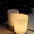 1716470058463.jpg STL Table lamp with Shade. 3D-printed Desk lamp E27 socket