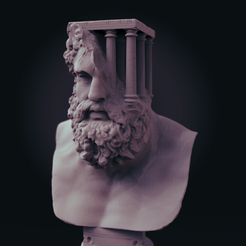 1.jpg Файл STL Ancient statue with a Modern and Surreal Twist・Шаблон для загрузки и 3D-печати, FunkyCutters_
