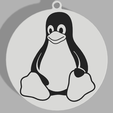 Linux-Tux-Ornament-v2-2.png Linux Tux - Christmas Ornament