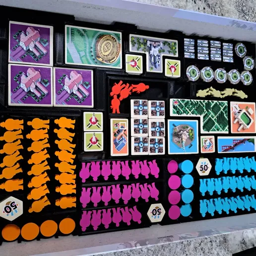 🤏 Small City Deluxe Insert (Includes Winter, Spring & Summer Expansions ...