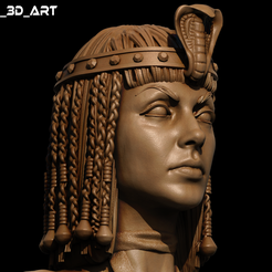 R0.png STL file Cleopatra 3D Print・3D printer model to download, CarlosE