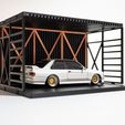DSC01834-4.jpg Car Port Garage Container Scale 143 Dr!ft Racer Storm Child Diorama 1/43
