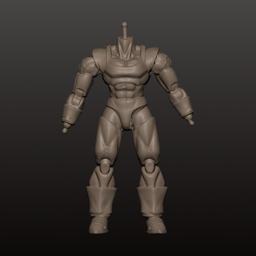 Black Hole Majin Vegeta Body Scan