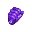hand_right.stl Ogremon - Digimon