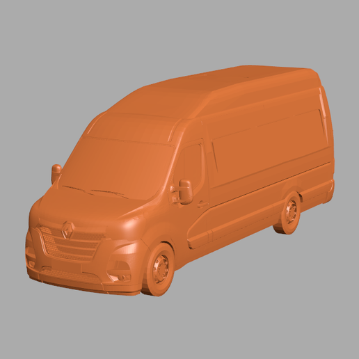 STL file Renault Master 🏠 ・3D printer model to download・Cults