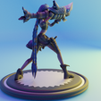 3.png MODELO JINX ARCANE / LEAGUE OF LEGENDS - ARCHIVOS STL Y OBJ PARA IMPRESORA 3D