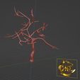 Tree-N.1-Ble.png RCD Tree N.1 for 32mm Scale - H0 Scale - N Scale