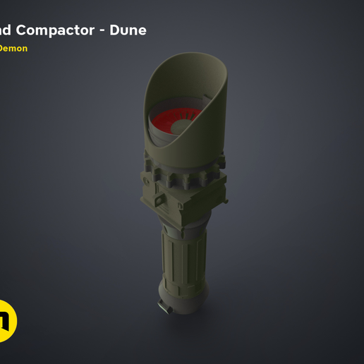 Compactor Arena Descargar archivo Compactador de arena - Duna • Diseño para imprimir en ...