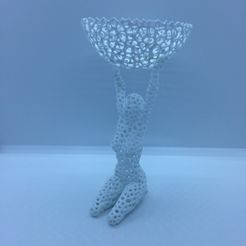 IMG_1944.JPG STL file Voronoi sculpture study・3D print model to download, juanpix