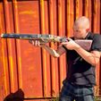 Large-Blundergat-shotgun-prop-replica-Call-of-Duty-4.jpg Blundergat Call of Duty Zombies COD Black Ops Gun Pistol Weapon