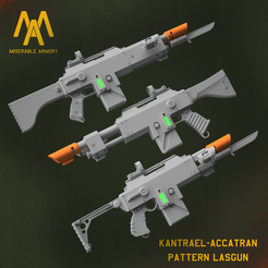 Cults-3D.png Darktide Cosplay Kantrael-Accatran Lasgun Pack