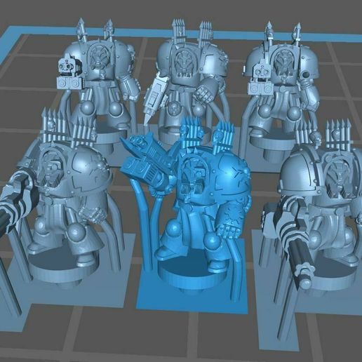 Evil Marines Heavy Armour 3D model