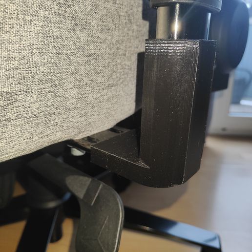 🪑 Secretlab titanium armrests increase・ STL File for ・Cults