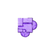 corner-B-ground-pillar-ruin-holes.stl Ульвхейм B1 - модульные фэнтезийные руины