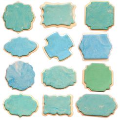 cookies.jpg Download STL file 12 PACK - PLATE COOKIE CUTTER - PLATE COOKIE CUTTER OR FONDANT - RETRO VINTAGE • 3D printer object, Agos3D