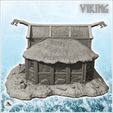 2.jpg Raised Viking attic with access stairs and thatched roof (1) - Alkemy Asgard Lord of the Rings War of the Rose Warcrow Saga