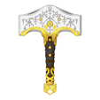 Mjolnirm.png Mjolnir Hammer Replica | Thors Hammer | God Of War | Norse Mythology | By CC3D