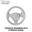 panamerasteering1.png Porsche Panamera 970 Steering Wheel in 1/24 1/43 1/18 and 1/12