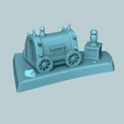 render wagon.png Hearthstone Board Game - Simplified Model - Collectible