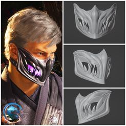 shadowed-from-view.jpg 3D file Smoke mask from MK1 - Shadowed From View・Model to download and 3D print