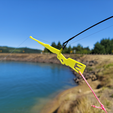 yellowhooksetter.png Fishing Hooksetter with 3 different Rod Holders
