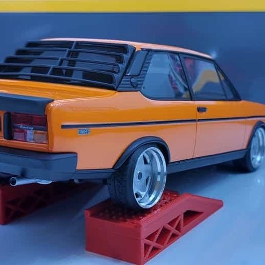 🪟 FIAT 131 spoiler・ STL File for ・Cults