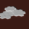 Piattaforma.png Terreno modular Hexágonos para D&D