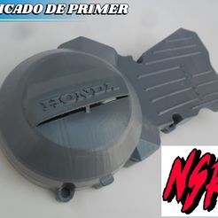 001.jpg STL file GENERATOR/SPROCKET COVER NSR 250・3D printing design to download
