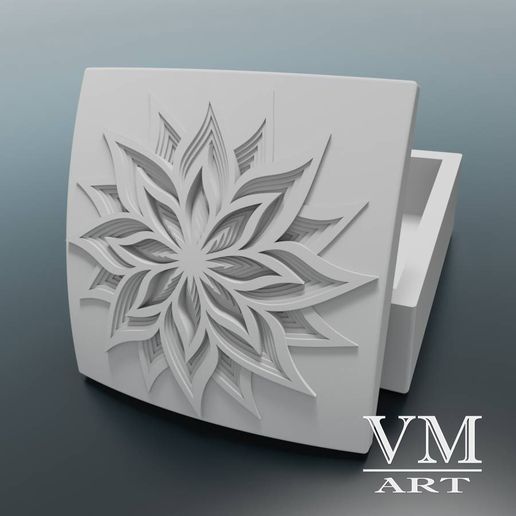 1.jpg Schmuckkästchen Blume Sonne Mandala