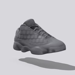 2023-05-26-14.43.13.jpg Archivo STL gratis Air Jordan 13 Clot Bajo - Nike・Modelo de impresión 3D para descargar