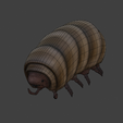 smallspitterPoly1.png Factorio Small Spitter (small) 3D Model Rigged