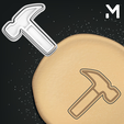 Hammer.png Cookie Cutters - Tools