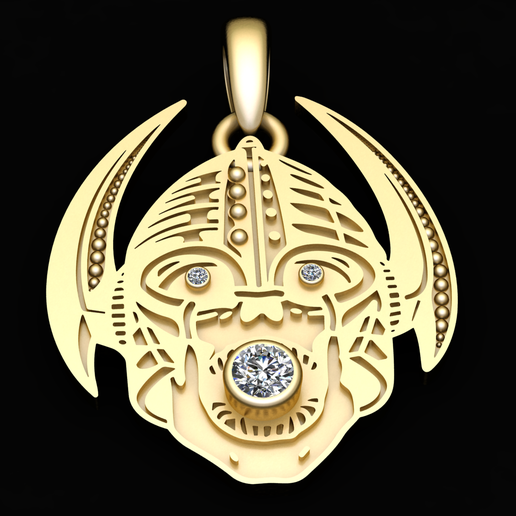 18K Gold Plated Heart & Old English Bangle