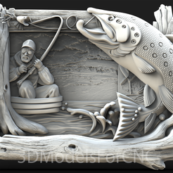 Games - The Fisherman Fishing Planet 4, GAMES_23172. 3D stl model for CNC