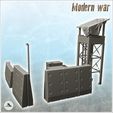 4.jpg Modern surveillance post with concrete barrier and lookout tower (11) - Cold Era Modern Warfare Conflict World War 3 Afghanistan Iraq Yugoslavia