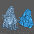 Screenshot_6.png Sci-fi cute bust 3D File Logo  3D