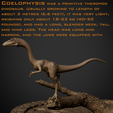 Omotnica4.png Tyrannosaurus and Coelophysis diorama