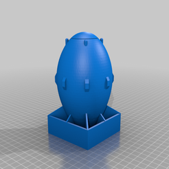 Fat_Man_Atomic_Bomb_No_Support.png Download free STL file Fat Man Atomic Bomb No Support • 3D printable object, MKCAMC