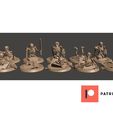 ba52ddb96be3e4ea214cc260a5b00b6d_display_large.JPG 28mm Undead Skeleton Warriors - Rising from the Grave / Earth