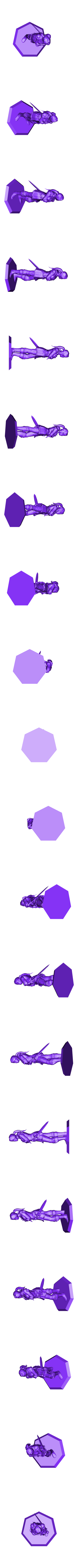FemaleKnight_ArmsCrossed_PolyBase.stl Cavaleiro feminino (várias poses)