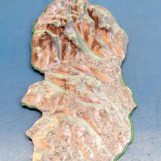 ARRAN Scotland keychain 3D model