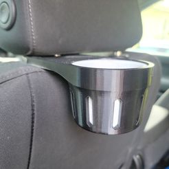 . P back seat cup holder