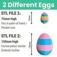 STL-Files-Easter-Sliding-Fidget-Eggs-2-Different-Egg-Sizes.png Easter Egg Sliding Fidgets - 2 Easter Eggs STL File